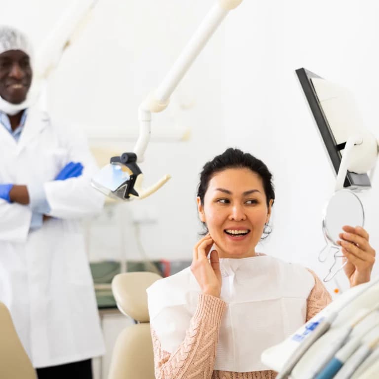 Dental crowns and bridges patient care at Gardenbrooke Dental