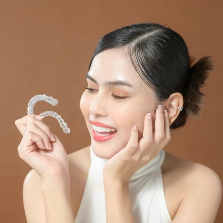 Invisalign clear aligners patient care at Gardenbrooke Dental