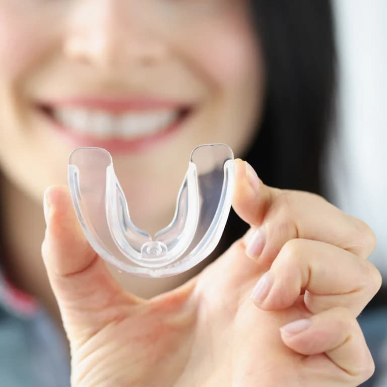 Night guards and sports guards patient care at Gardenbrooke Dental